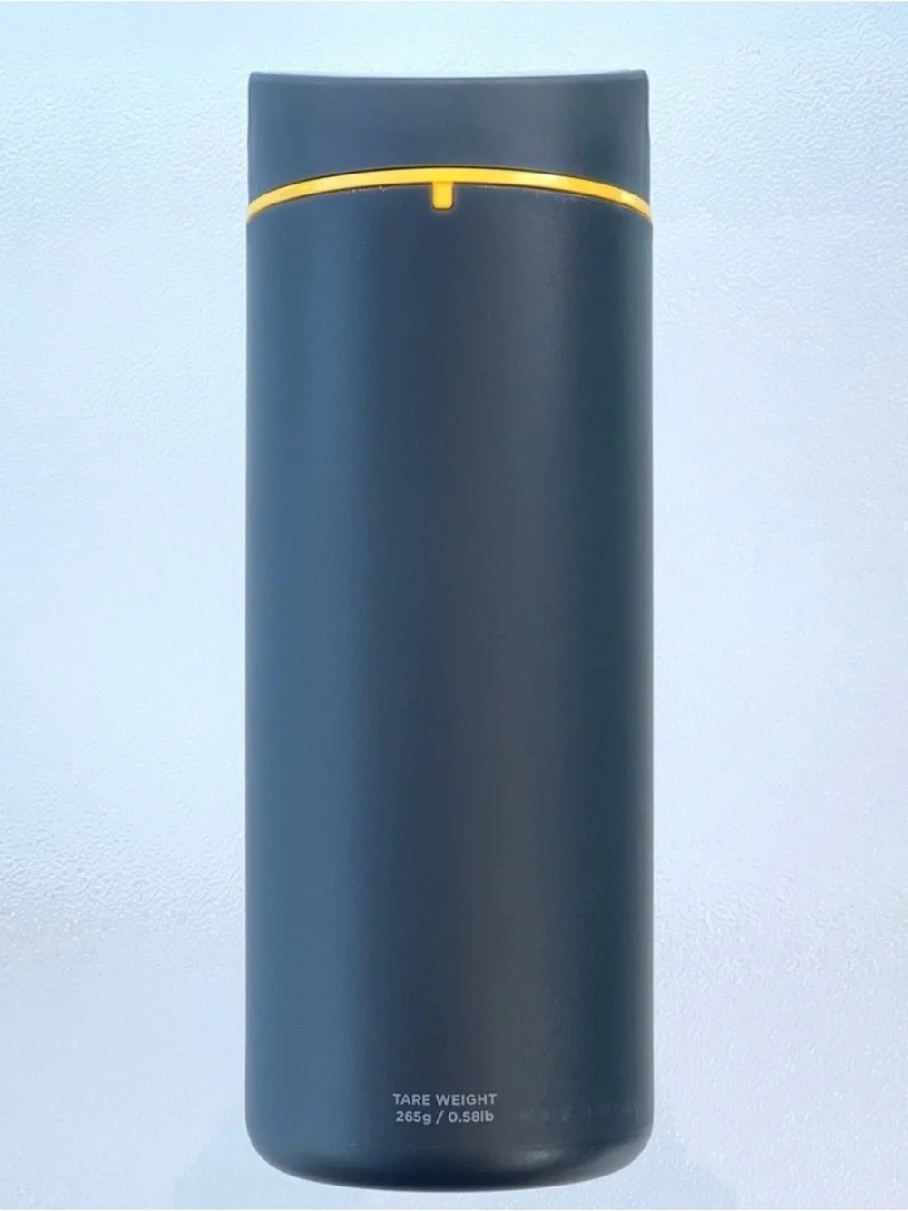 Made Gray and Yellow 36 Oz. Measuring Food Storage Container